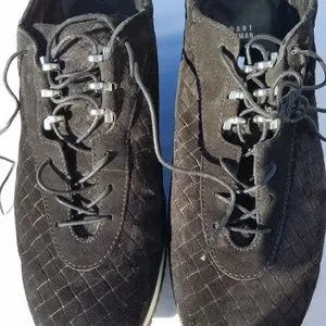 Mens Stuart Weitzman Black Relay Suede Sneaker/Shoes Size 9.5 Stuart Weitzman | Shoes | Mens Stuart Weitzman Black Relay  main image 3